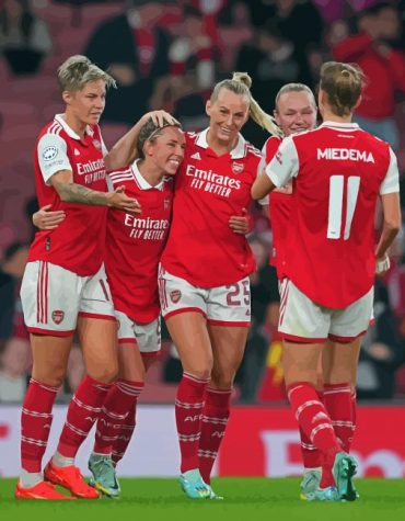 Arsenal Women Football Team Paint By Numbers