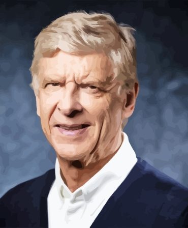 Arsene Wenger Football Icon Paint By Numbers