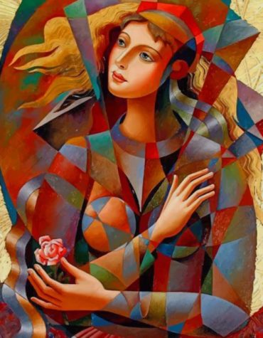 Colorful Woman Pop Art Paint By Numbers