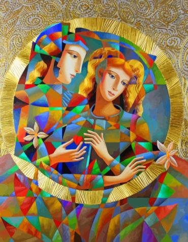 Abstract Faces Paint By Numbers