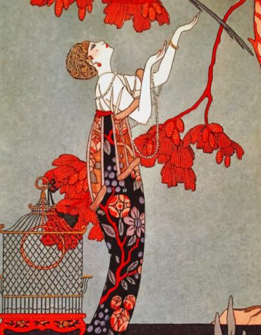 Asian Woman Painting Kit Paint By Numbers