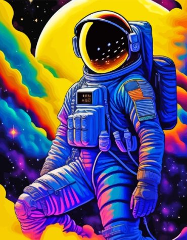 Astronaut Space Adventure Paint By Numbers