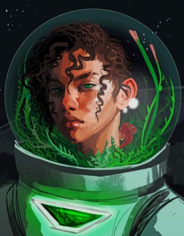 Astronaut Girls in Space Paint By Numbers