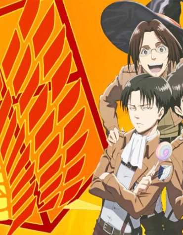 Attack on Titan Anime Paint By Numbers