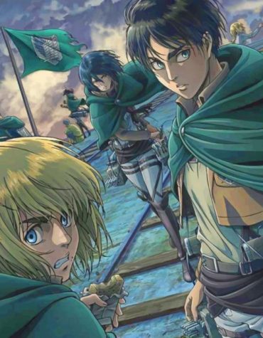 Attack on Titan Anime Paint By Numbers