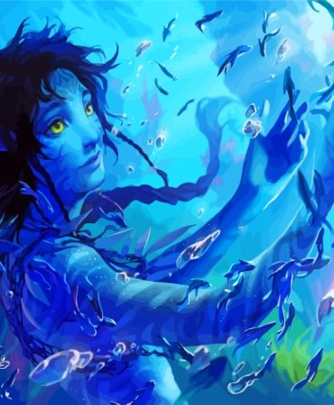 Avatar Kiri Sully Painting Kit Paint By Numbers