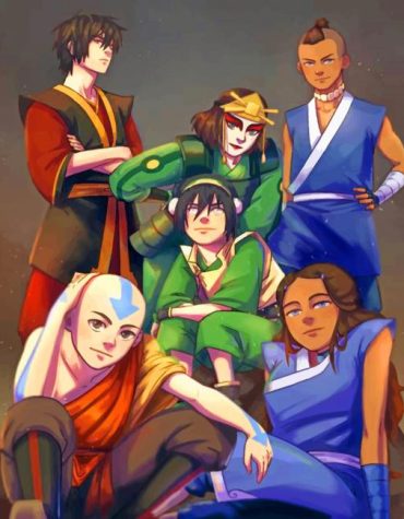 Avatar Art Fun: Team Avatar Paint By Numbers