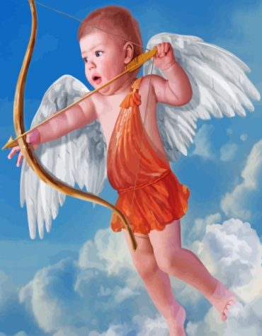 Baby Angel Fantasy Paint By Numbers