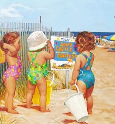 Baby Sisters Summer Fun Paint By Numbers