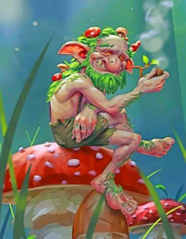 Fantasy Dwarf Paint By Numbers