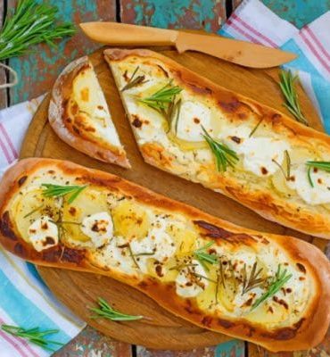 Baguette and Egg Breakfast Paint By Numbers