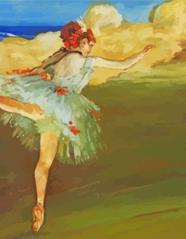 Ballerina Dancing Paint By Numbers