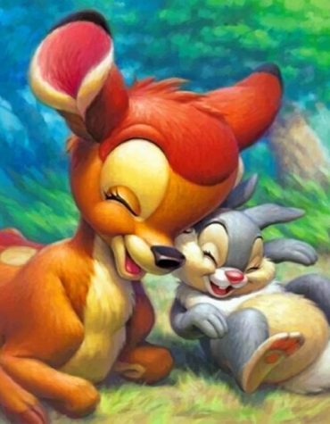 Bambi Thumper Disney Paint By Numbers