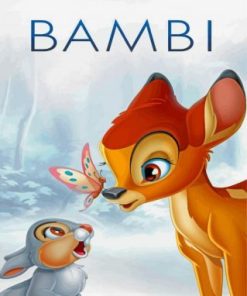 Disney Bambi Animation Paint By Numbers