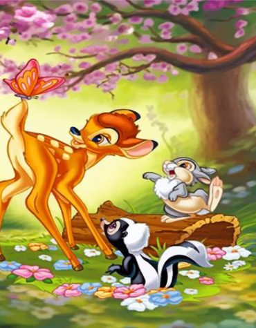 Bambi and Thumper Adventure Paint By Numbers