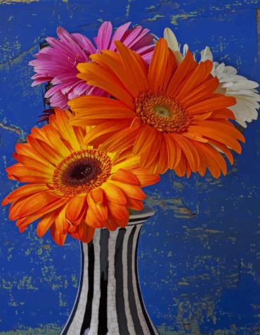 Barberton Flowers Paint By Numbers