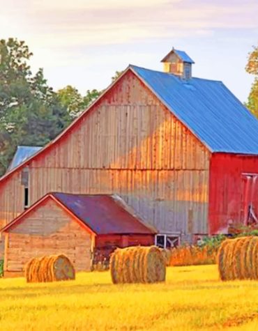 Aesthetic American Country Farms Paint By Numbers