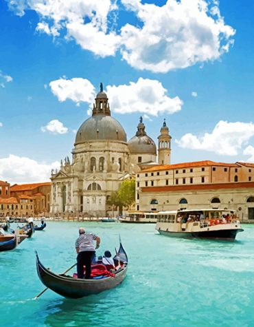 Basilica Santa Maria Venice Paint By Numbers