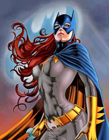 Batgirl Animation Hero Paint By Numbers