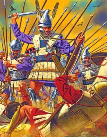 Battles of Ancient Greeks Paint By Numbers