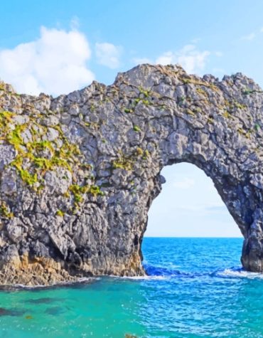Durdle Door Coastal Seascape Paint By Numbers