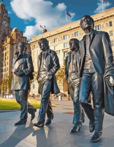 Discover Liverpool's Beatles Paint By Numbers