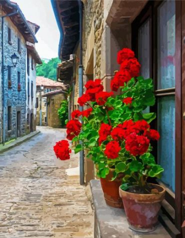 Rupert Street London Scene Paint By Numbers