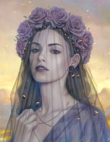 Enchanting Gothic Beauty Paint By Numbers