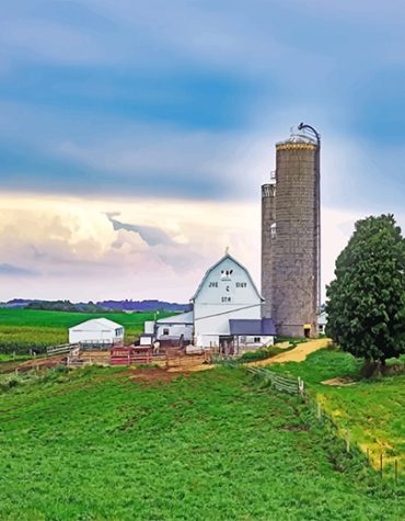 Beautiful Countryside Paint By Numbers