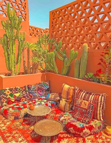 Moroccan Sky Paint By Numbers