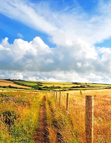 Serene Landscape Paint By Numbers