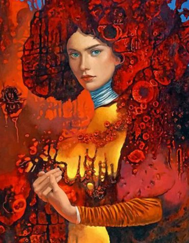 Aesthetic Fantasy Woman Paint By Numbers