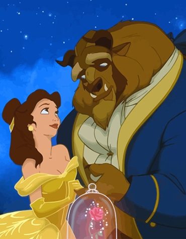 Beauty and the Beast Fairytale Paint By Numbers