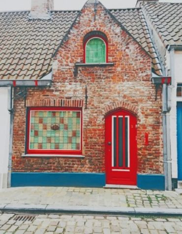 Charming Belgian Houses Paint By Numbers