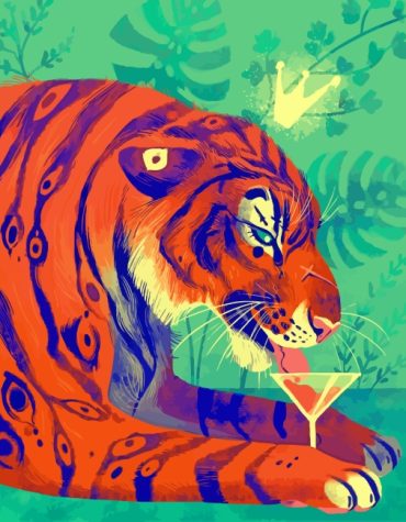 Bengal Tiger Wildlife Paint By Numbers