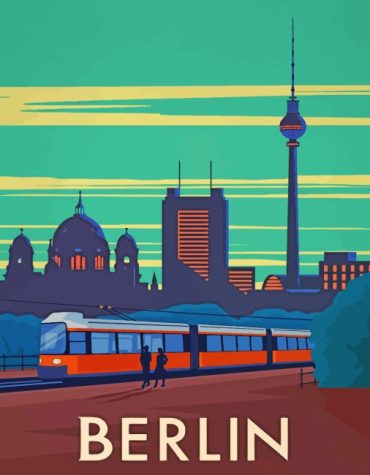 Explore Berlin Germany Paint By Numbers