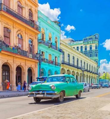Classic Cars in Havana Paint By Numbers