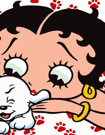 Betty Boop Puppy Fun Paint By Numbers
