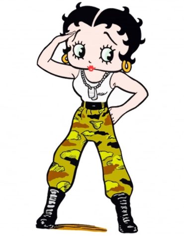 Betty Boop Cartoon Paint By Numbers