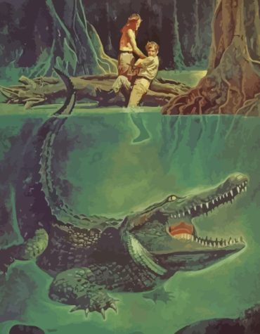 Alligator Wildlife Paint By Numbers