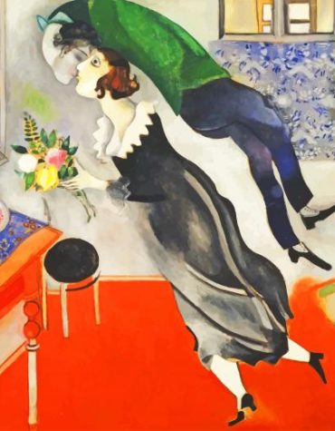 Marc Chagall Inspired Paint By Numbers
