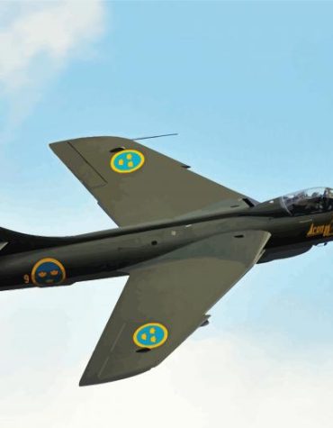 Classic Black Jet Engines Paint By Numbers