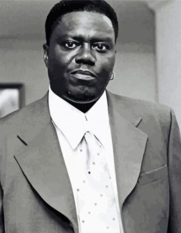Monochrome Bernie Mac Paint By Numbers