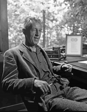 Bill W Black & White Paint By Numbers