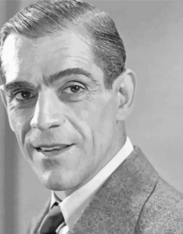 Classic Boris Karloff Movies Paint By Numbers