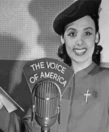Iconic Lena Horne Paint By Numbers