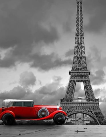 Paris Landmark Craft Paint By Numbers