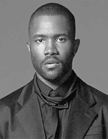 Frank Ocean Black and White Paint By Numbers