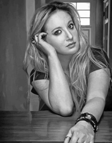 Leigh Bardugo Black and White Paint By Numbers