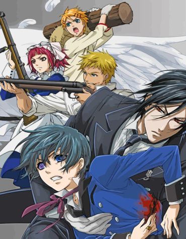 Black Butler Anime Paint By Numbers